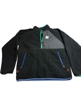Passenger Fleece Pullover Men’s S Recycled Polyester Half Zip Sherpa Jacket